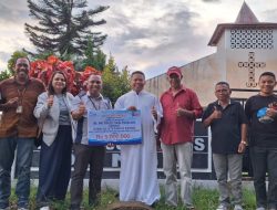 Bank NTT Dukung Renovasi Kapela Stasi Kende di Manggarai dengan Bantuan Semen