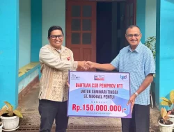Bank NTT Salurkan CSR ke Seminari Santo Mikael, Perkuat Pendidikan dan Nilai Moral di NTT