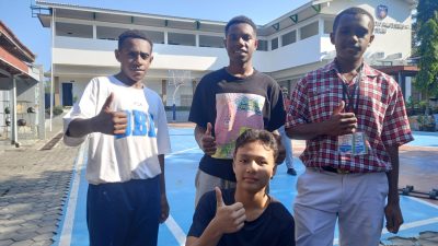 Siswa SMP St Aloysius Turi (Valensius Ngardi