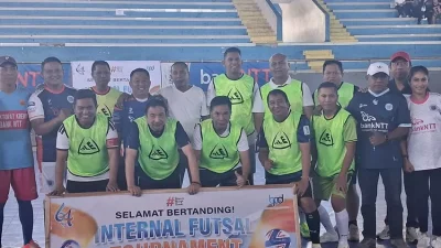 Semarak HUT Ke-64 Bank NTT Turnamen Futsal Internal Jadi Ajang Memperkuat Soliditas Antarpegawai