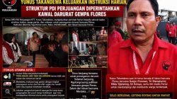 Yunus Takandewa Kerahkan Kader PDI Perjuangan NTT Kawal Kebutuhan Dasar Korban Gempa Flores
