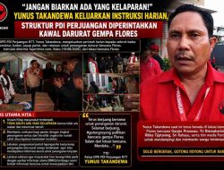 Yunus Takandewa Kerahkan Kader PDI Perjuangan NTT Kawal Kebutuhan Dasar Korban Gempa Flores