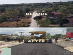 Jalan Bondokodi–Waitabula Mulai Diaspal, Progres 22,35 Persen dan Ditargetkan Rampung Desember