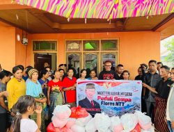 Bonifasius Distribusikan 5.000 Paket Sembako Bantuan Menlu Sugiono di Manggarai